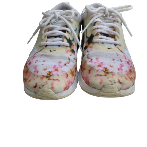 Nike Air Max Thea Cherry Blossoms Floral White Sneakers Women's 8.5 - 599408-102 - Picture 8 of 14